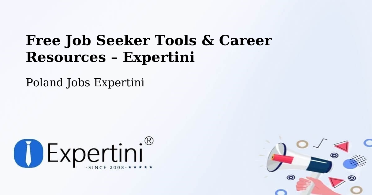 Free Job Seeker Tools & Career Resources – Iłów - Iłów, Poland Jobs Expertini