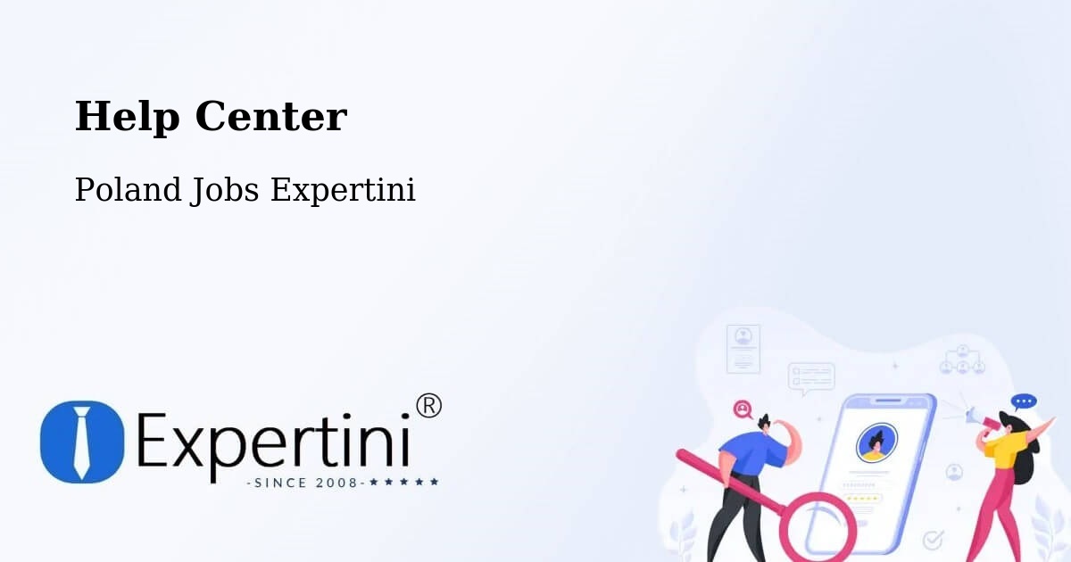 Help Center – Iłów - Poland Jobs Expertini