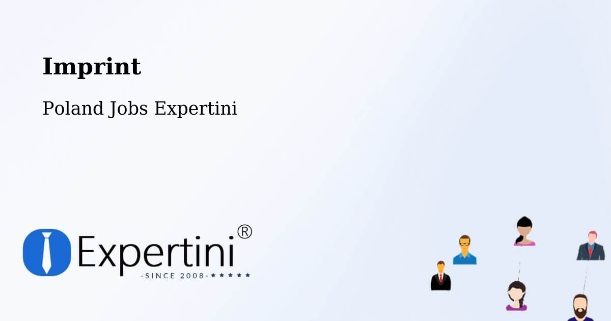 Imprint – Iłów - Poland Jobs Expertini