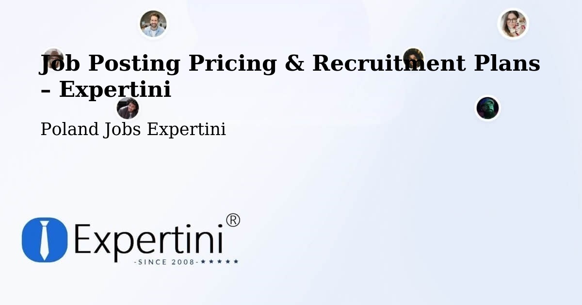 Job Posting Pricing & Recruitment Plans – Iłów - Iłów, Poland Jobs Expertini